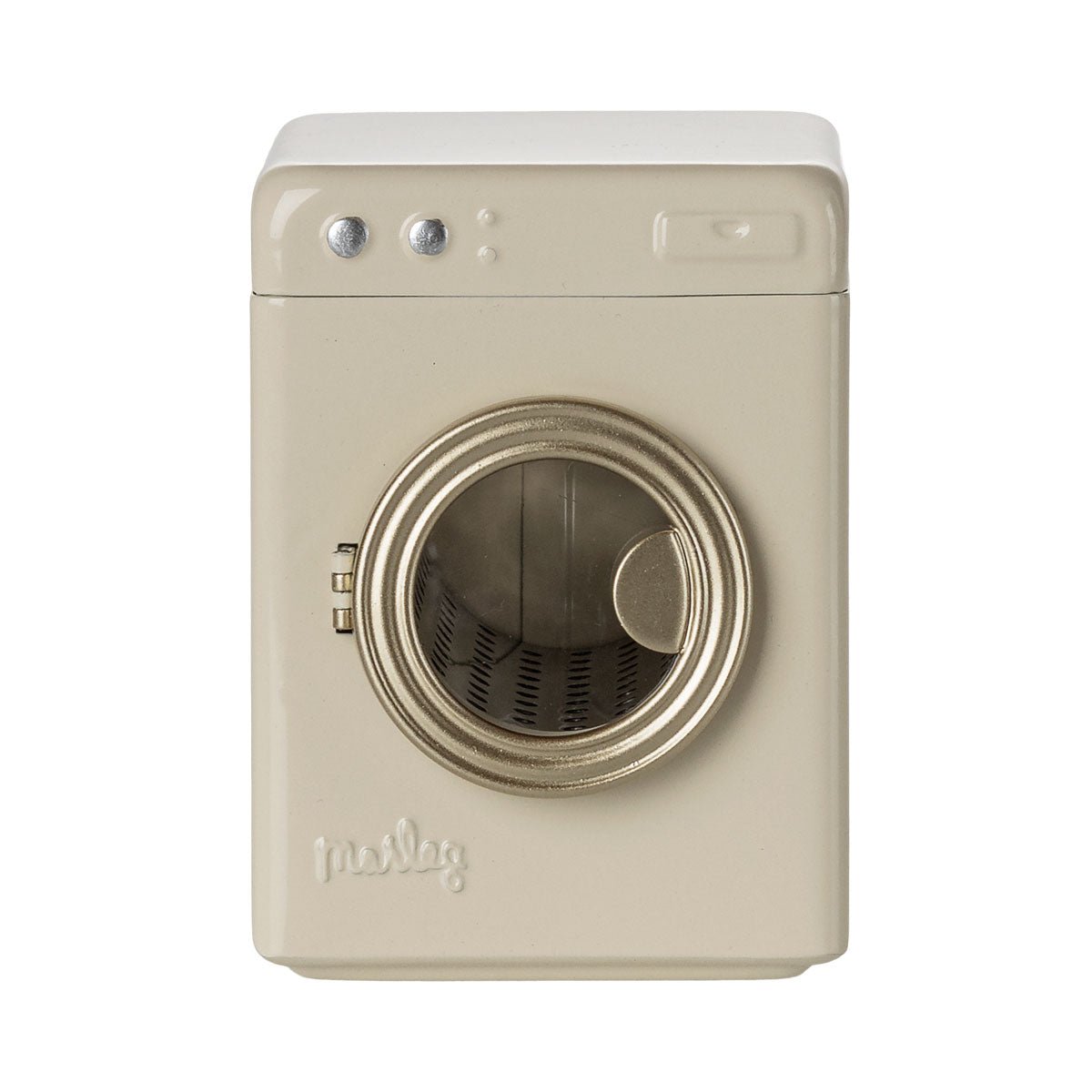 Waschmaschine, Maus - Creme - little something