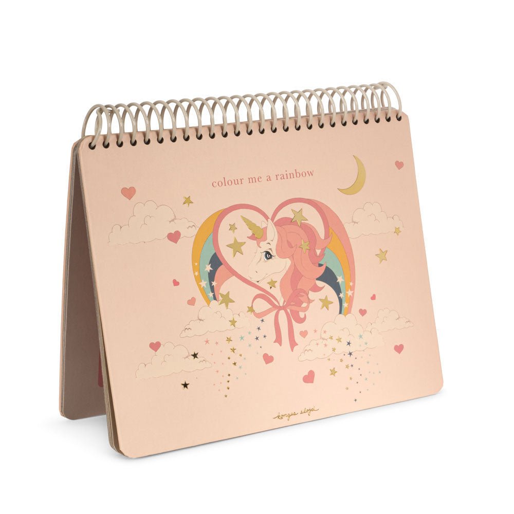 Wassermalbuch mit Wassertankstift &quot;Magic Book Unicorn&quot; - Einhorn - little something