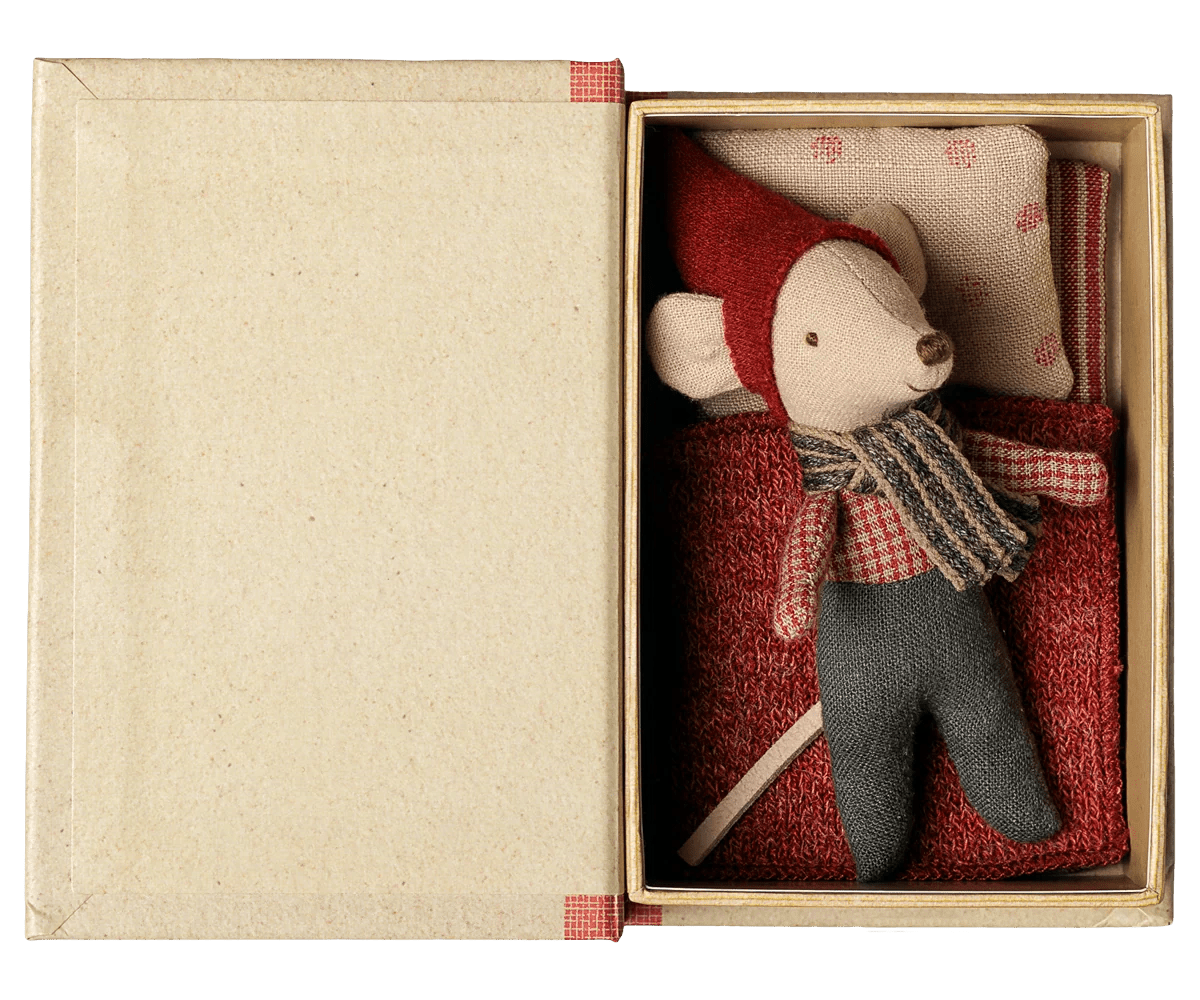 Weihnachtsmaus Baby im Buch - little something