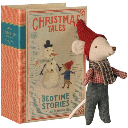 Weihnachtsmaus Baby im Buch - little something