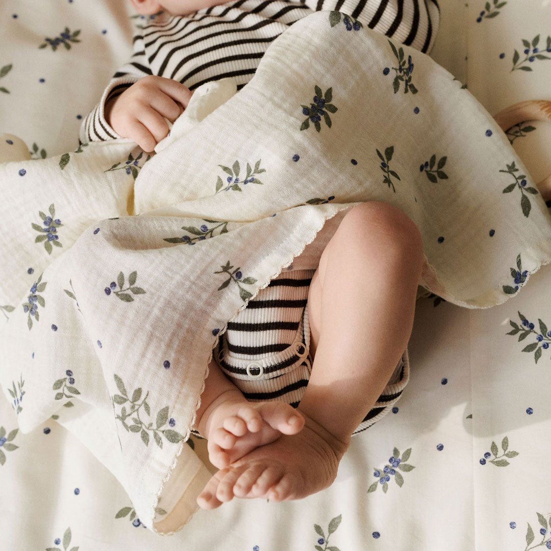 Wickelauflage "Blueberries" - little something