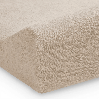 Wickelauflagenbezug Frottee 50x70 cm - Nougat - little something