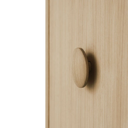 Wood Kleiderschrank, 3 - türig - Eiche - little something