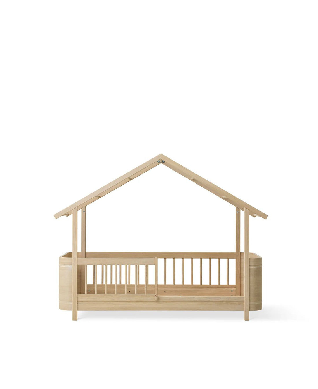 Wood Mini+ Hausbett 74x171 cm - Eiche - little something