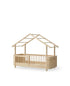 Wood Mini+ Hausbett 74x171 cm - Eiche - little something
