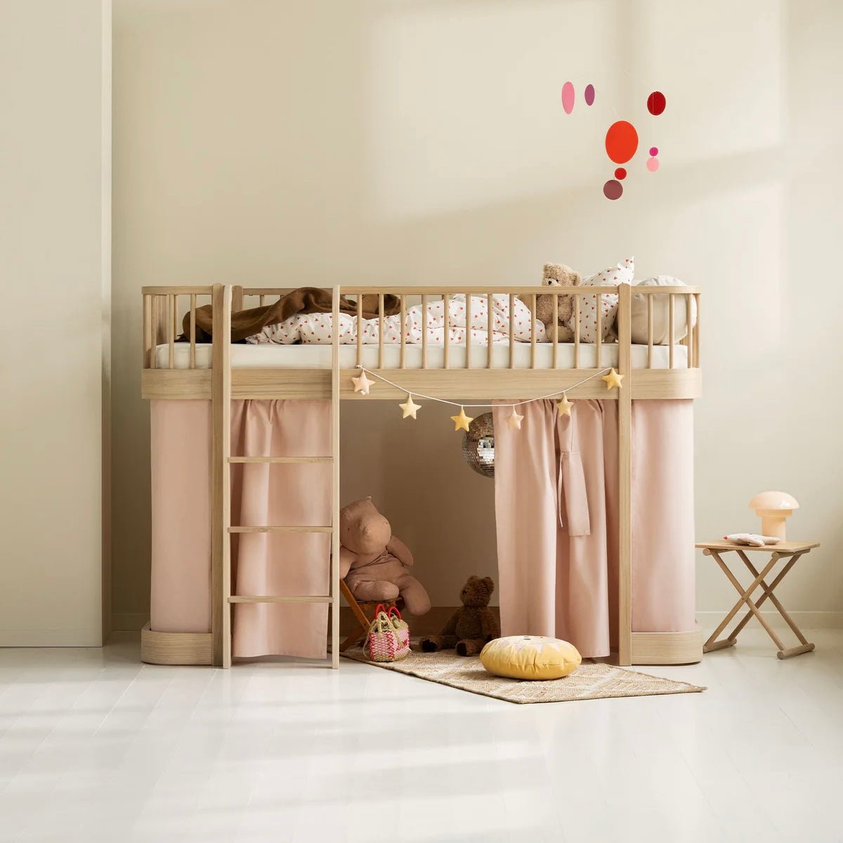 Wood Original halbhohes Hochbett - Eiche - little something