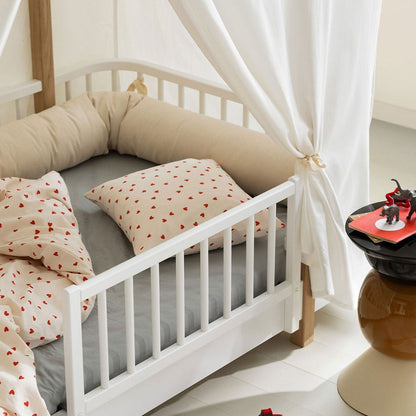 Wood Original Hausbett 90x200 cm - Weiß/Eiche - little something