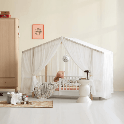 Wood Original Zelt transparent für das Hausbett - little something