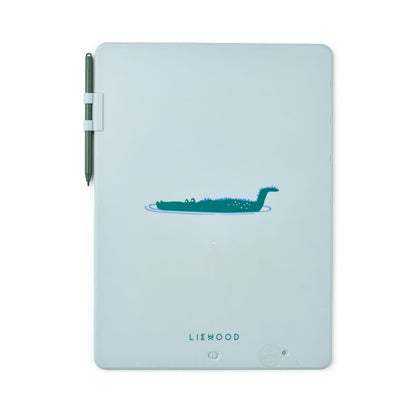 Zeichen - Tablet Maltafel Large &quot;Zora Croco&quot; - Krokodil - little something