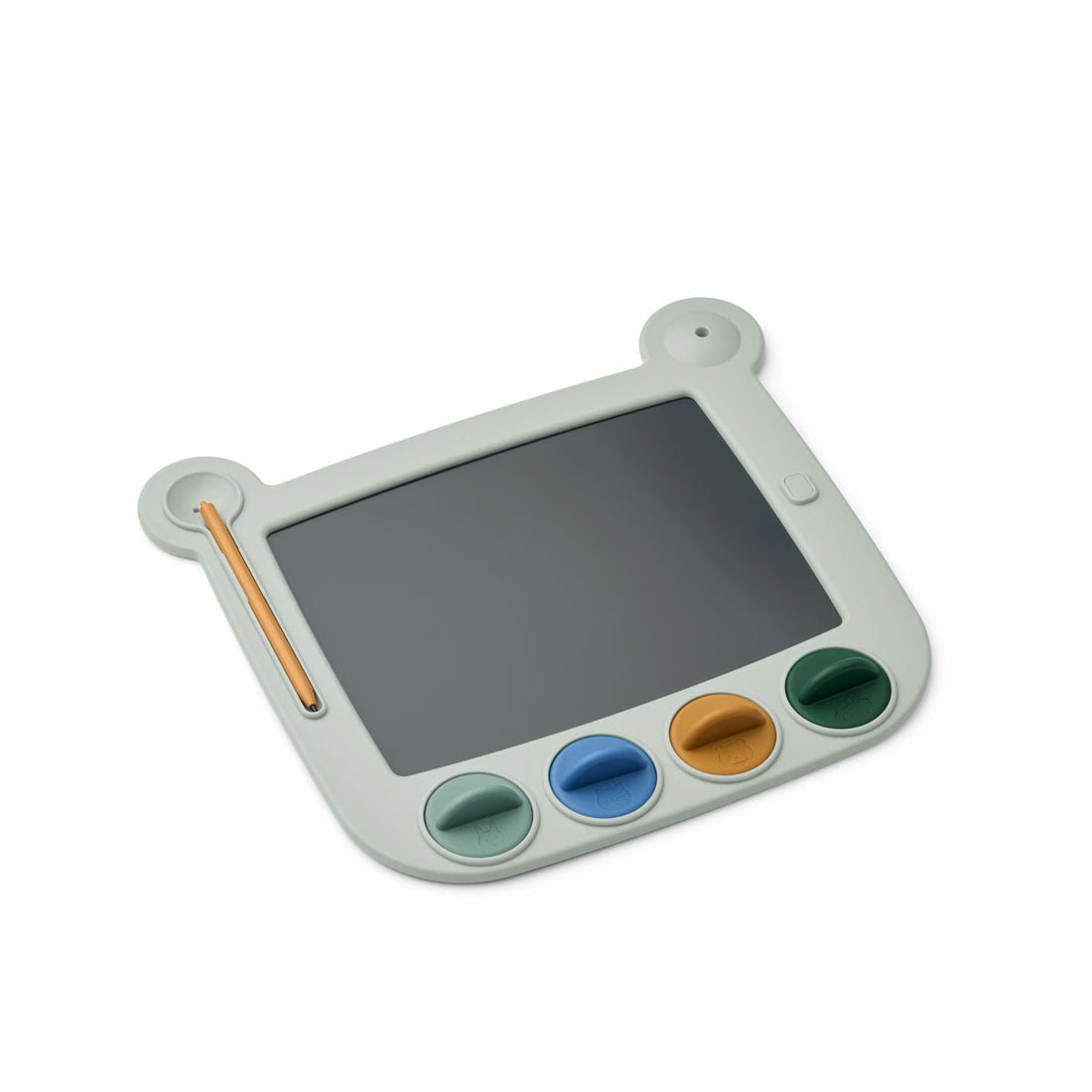 Zeichen - Tablet Maltafel &quot;Venzora Magic Drawing Board w Stamps&quot; - Dove blue multi mix - little something