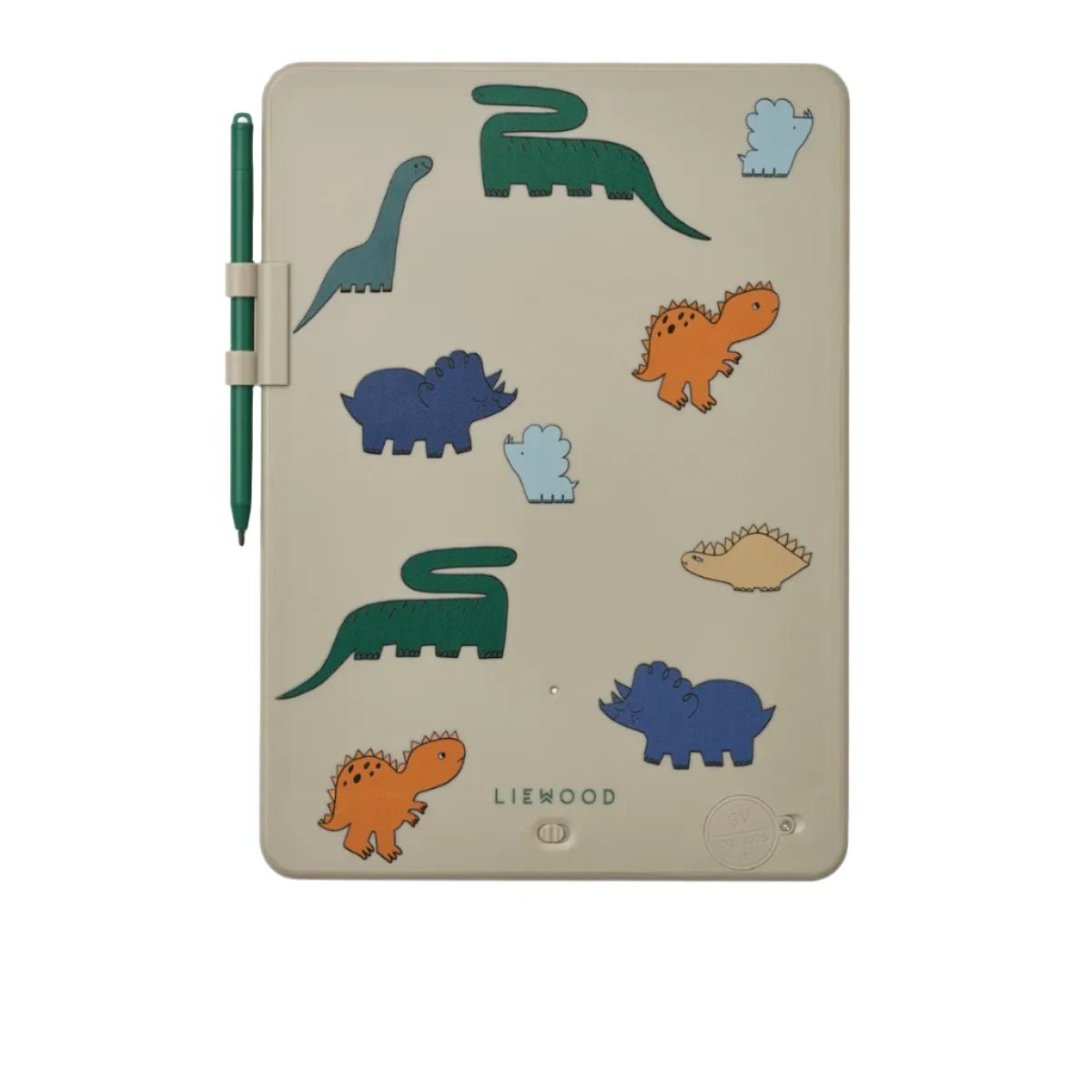 Zeichen - Tablet Maltafel &quot;Zora&quot;Dinosaurs/Mist - little something