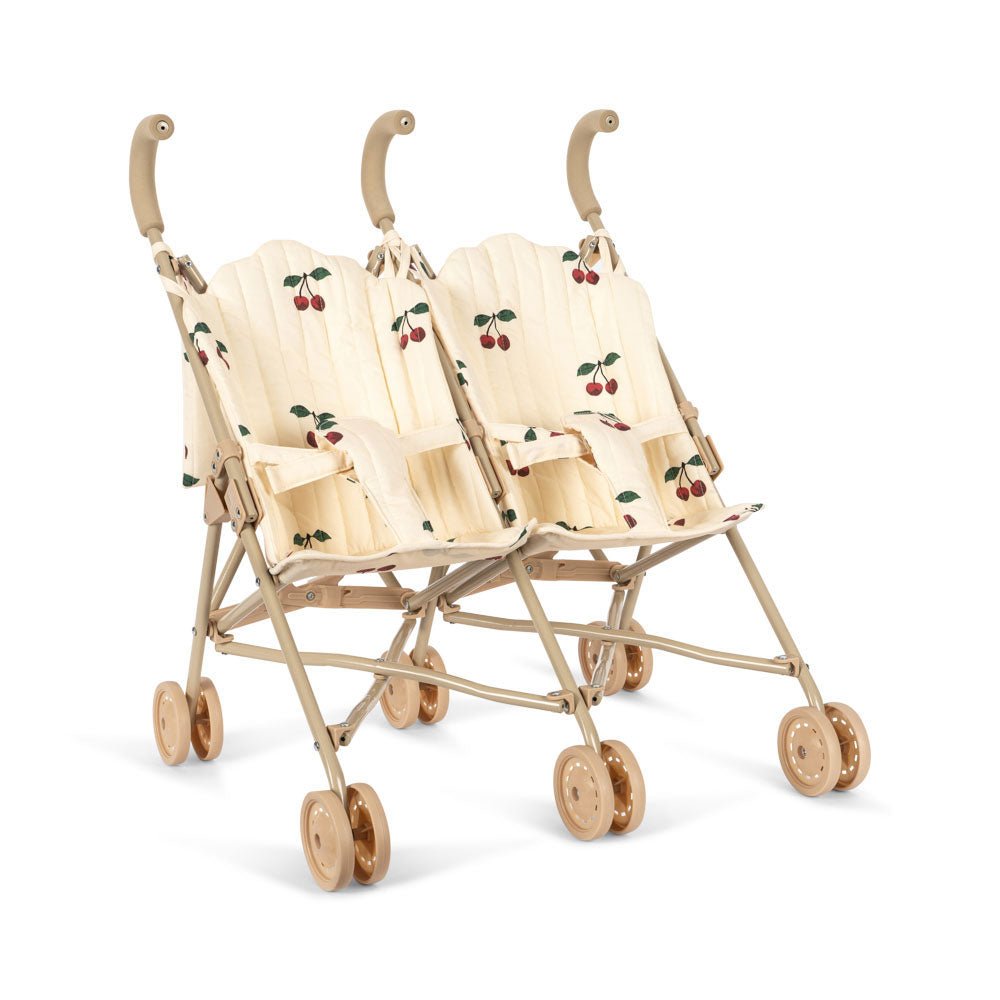 Zwillingspuppenwagen &quot;Twin Doll Stroller&quot; - Ma Grande Cerise - little something