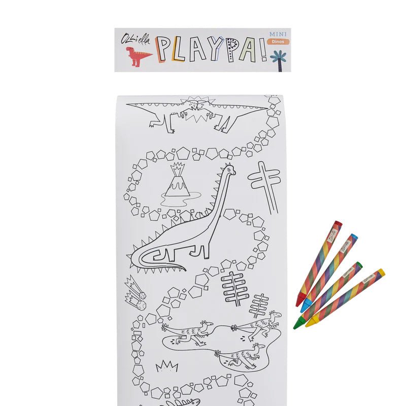 Ausmalrolle 2m Playpa &quot;Mini Pack Dino&quot; - little something