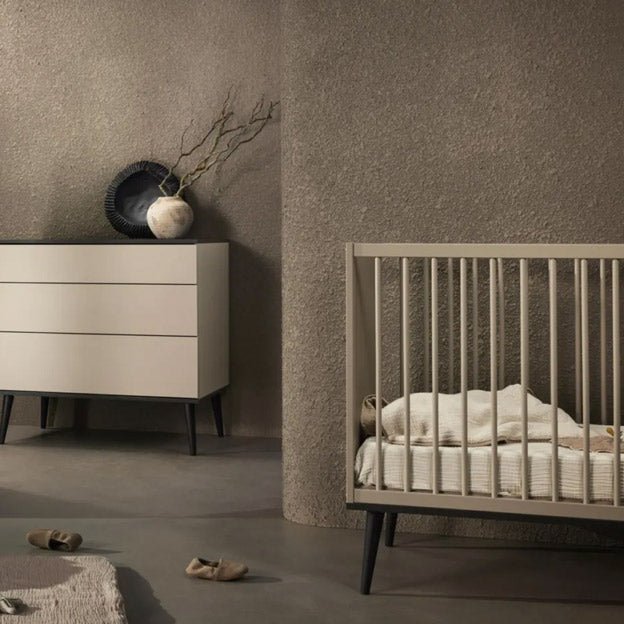 Babybett Flow - Stone 120x60cm - little something