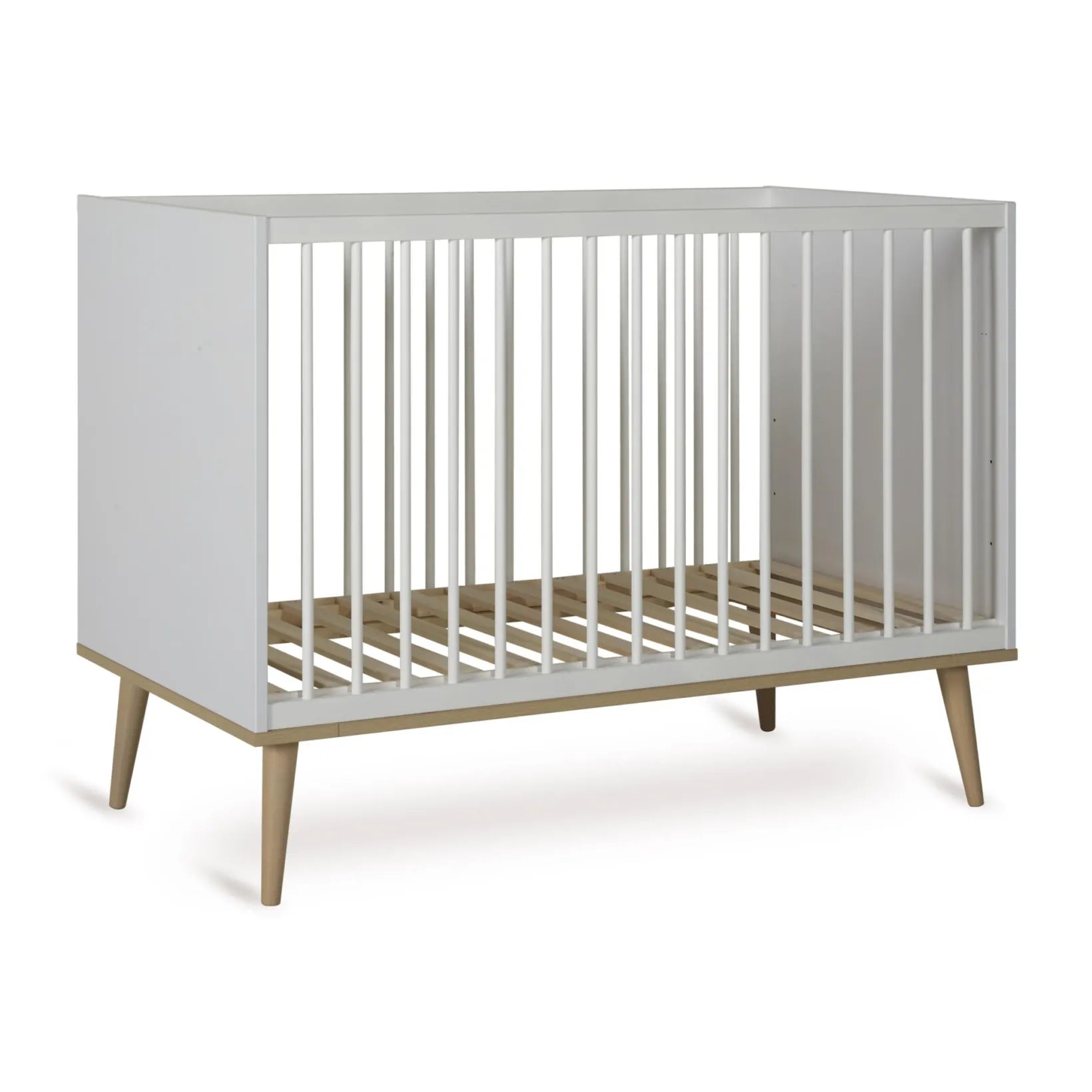 Babybett Flow - White 120x60cm - little something