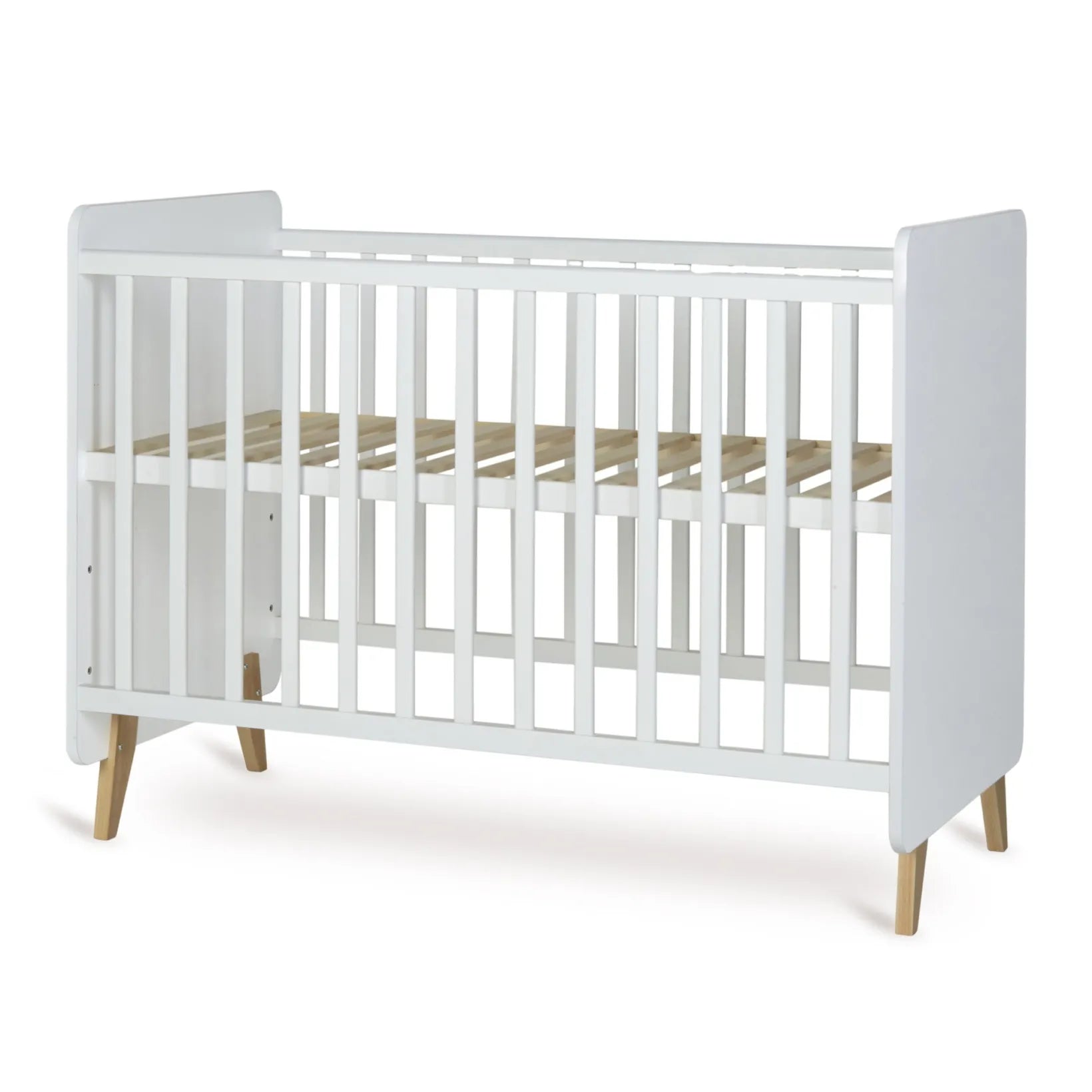 Babybett Loft - White 120x60cm - little something