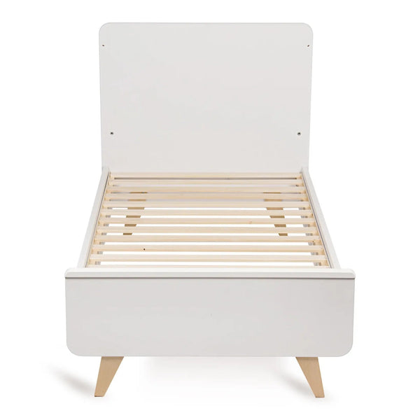 Babybett Loft - White 140x70cm (inkl. Umbaumöglichkeit in ein Kinderbett 140x70cm) - little something