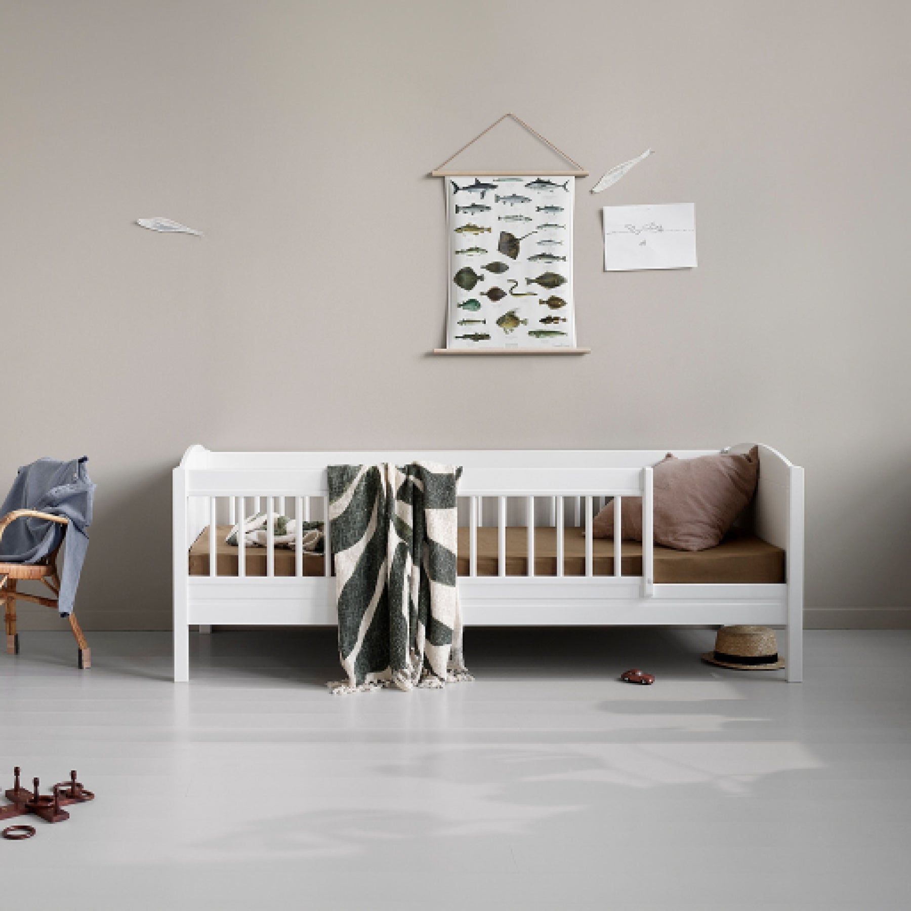 Babybett Seaside Lille+ inkl. Umbauset Juniorbett - little something