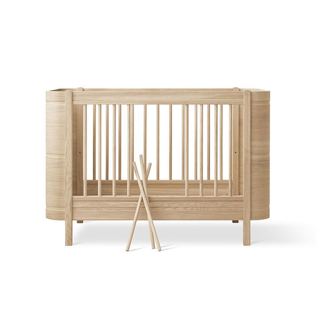 Babybett Wood Mini+ Basic (exkl. Umbauset zum Juniorbett) - little something