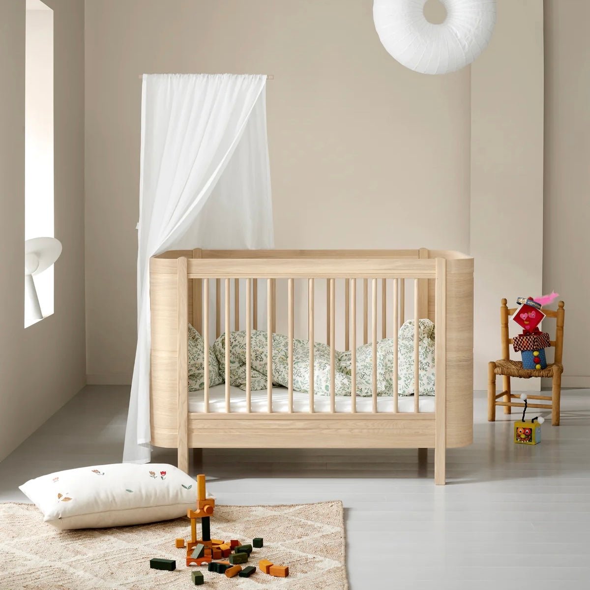 Babybett Wood Mini+ Basic (exkl. Umbauset zum Juniorbett) - little something