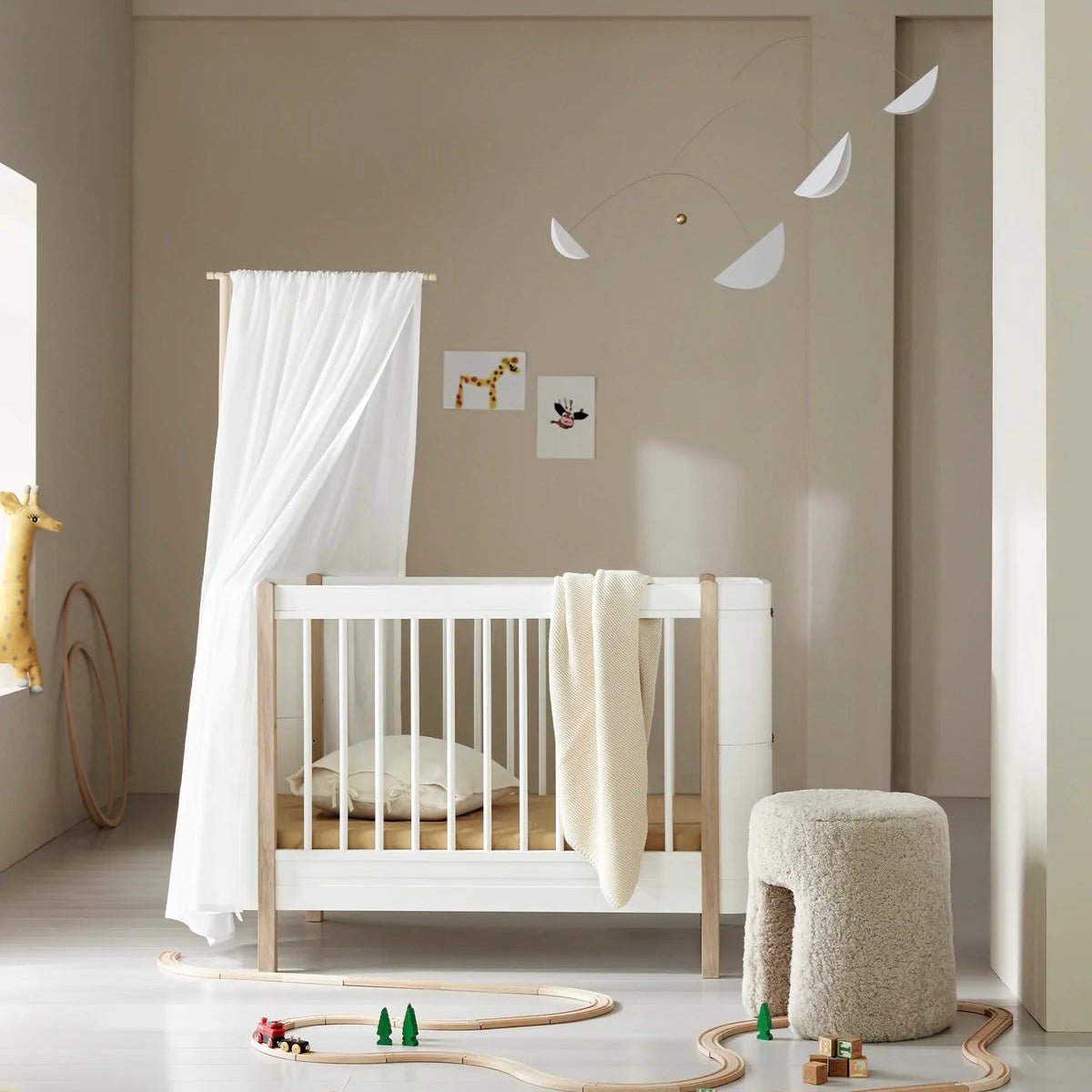 Babybett Wood Mini+ Basic (exkl. Umbauset zum Juniorbett) - little something