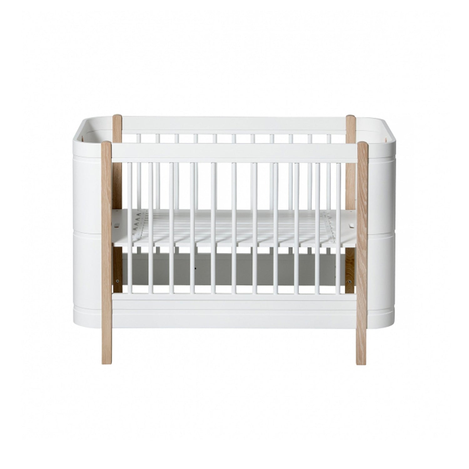 Babybett Wood Mini+ Basic (inkl. Umbauset zum Juniorbett) - little something