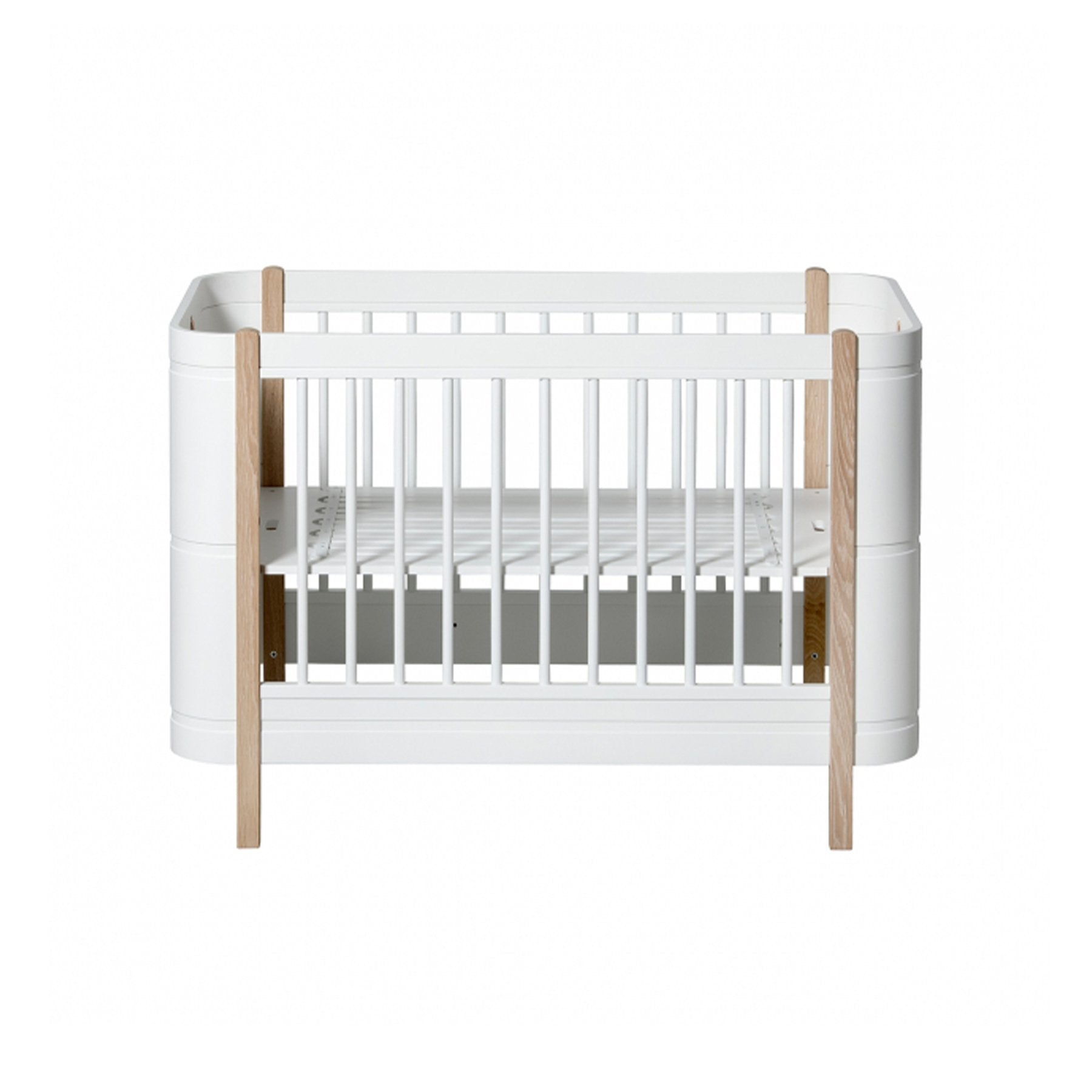 Babybett Wood Mini+ Basic (inkl. Umbauset zum Juniorbett) - little something