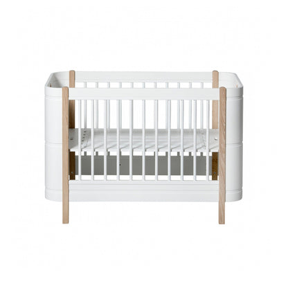 Babybett Wood Mini+ Basic (inkl. Umbauset zum Juniorbett) - little something