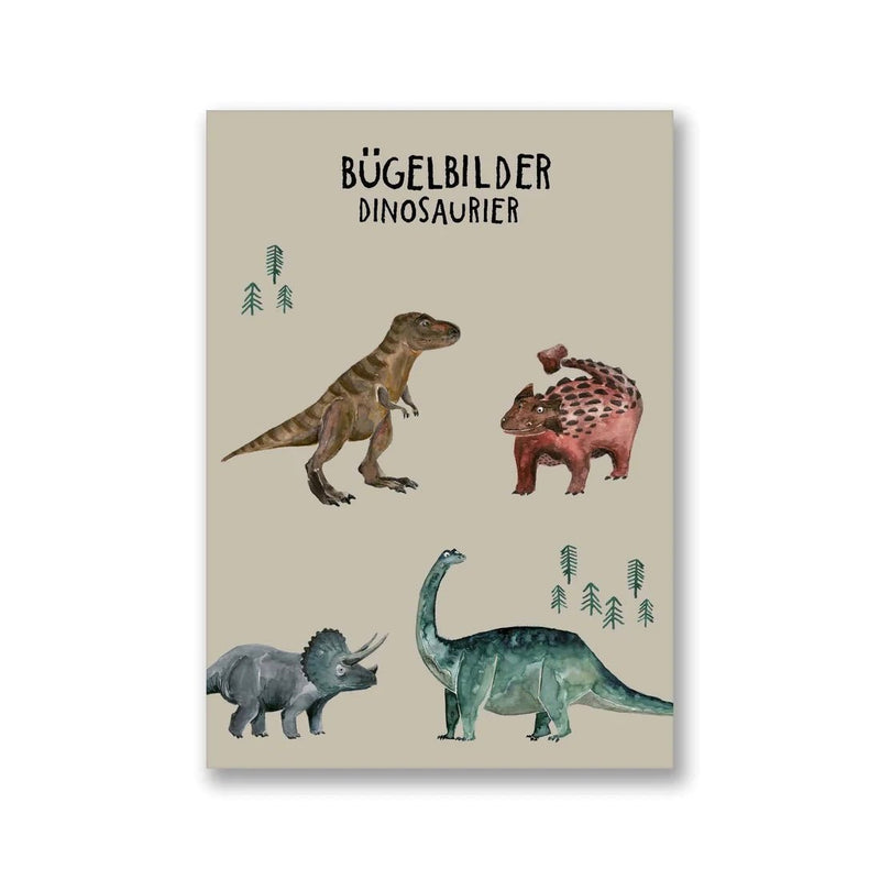 Bügelbilder Set Dinosaurier - little something