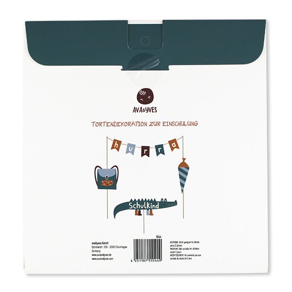 Cake Topper Schulkind Adventure - little something