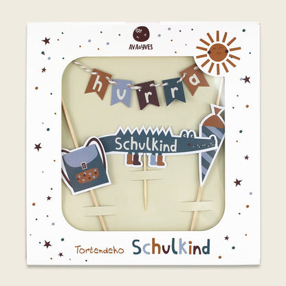 Cake Topper Schulkind Adventure - little something