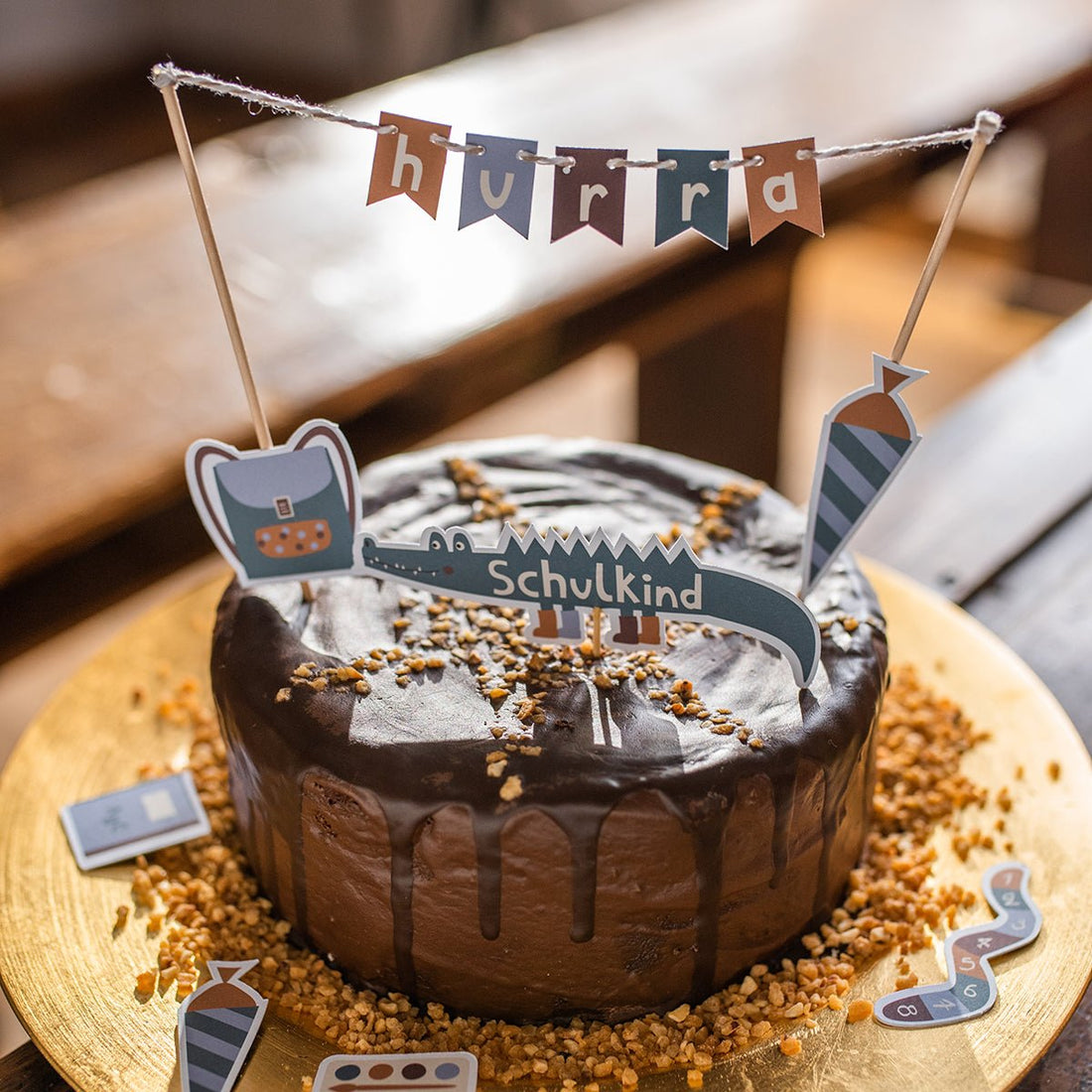 Cake Topper Schulkind Adventure - little something