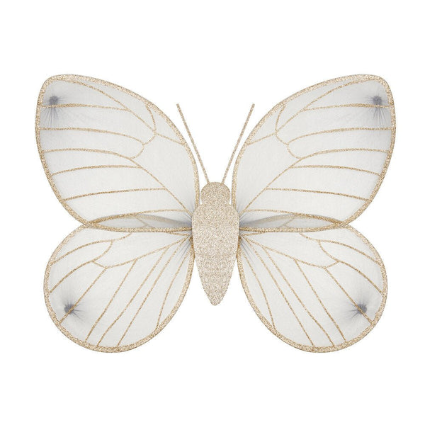 Flügel Schmetterling "Bella" grau - little something