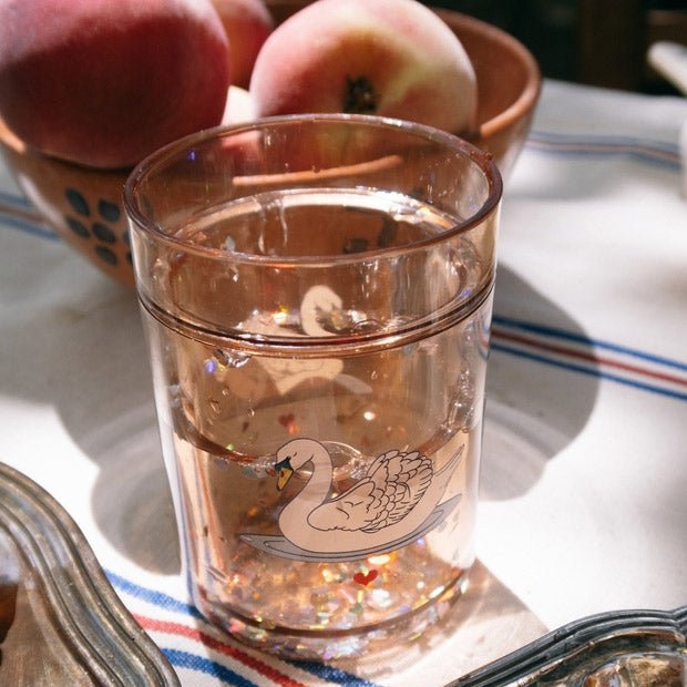 Glitzerbecher Swan &quot;Glitter Cup&quot; - little something