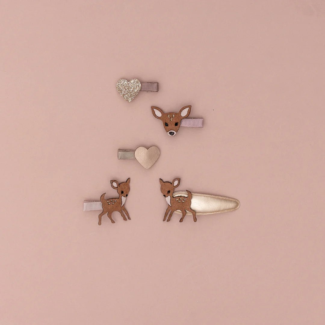 Haarspangen Fawn Mini Clip 8er Set - little something