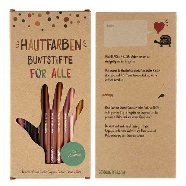 Hautfarben Buntstifte - little something