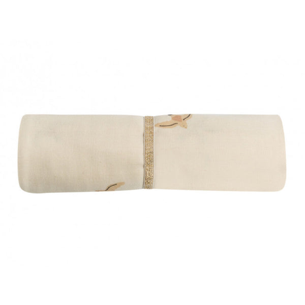 Butterfly Swaddle Nude Haiku Birds natural