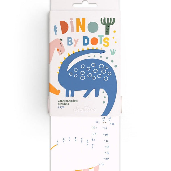 Interaktives Malbuch "Dino by Dots" zum Vor- und Zurückspulen 1,5m - little something