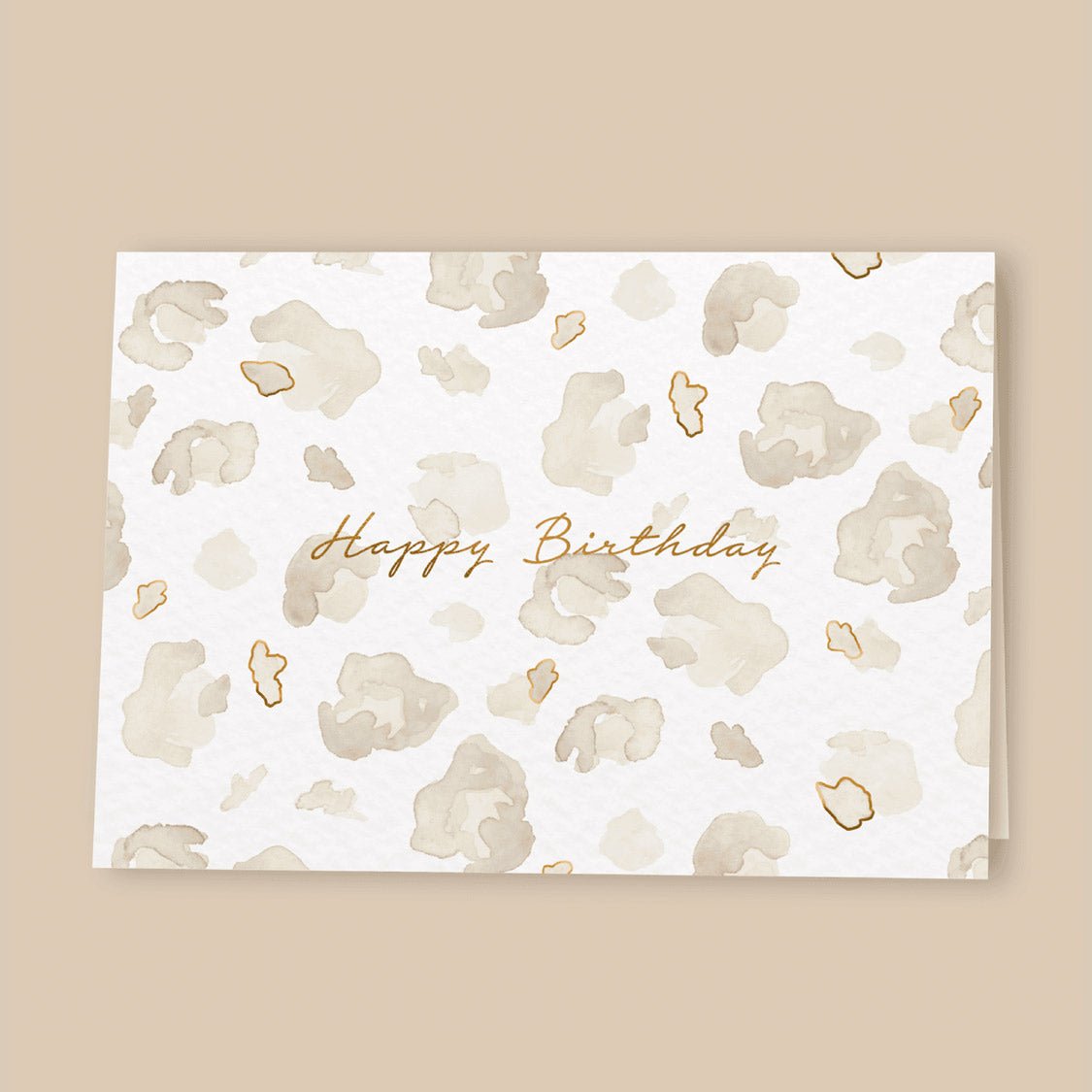 Klappkarte Leo &quot;Happy Birthday&quot; mit Briefumschlag - little something