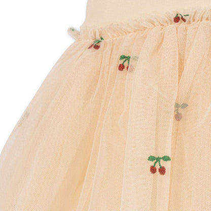 Kleid Tutu mit Trägern &quot;Fairy Ballerina Dress Cherry Glitter&quot; - little something