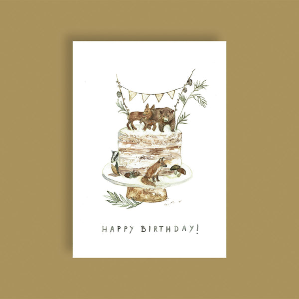 Lara Bispinck Postkarte Happy Birthday - little something