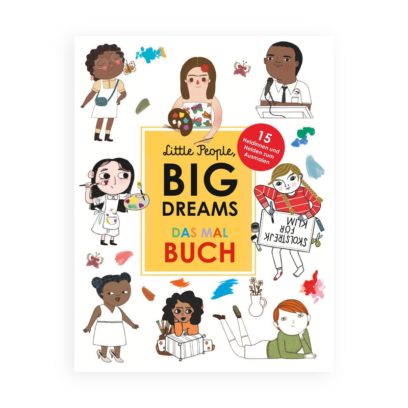 Little People, Big Dreams - Mitmachbuch / Malbuch - little something