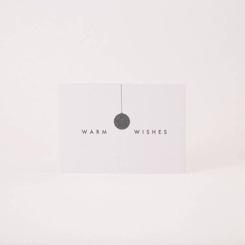 Mini Postkarte "Warm Wishes" - little something
