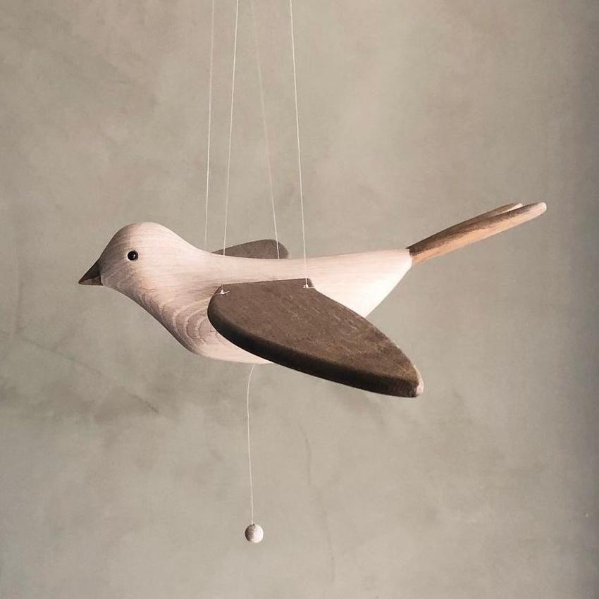 Mobile &quot;Koko Bird&quot; aus Holz - little something