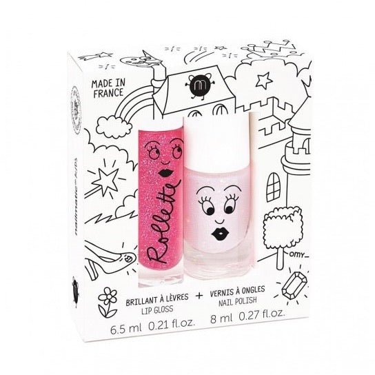 Nagellack und Lipgloss Set Kids Fairytales - little something