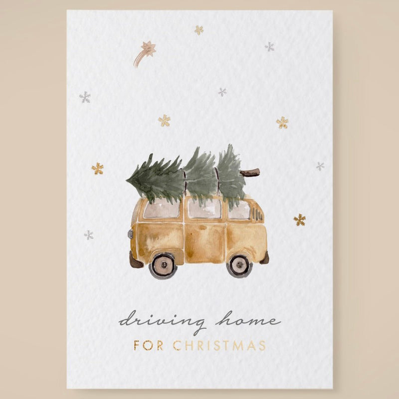 Postkarte mit Weihnachtsmotiven - little something