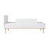 Rausfallschutz Kinderbett - White 90cm - little something