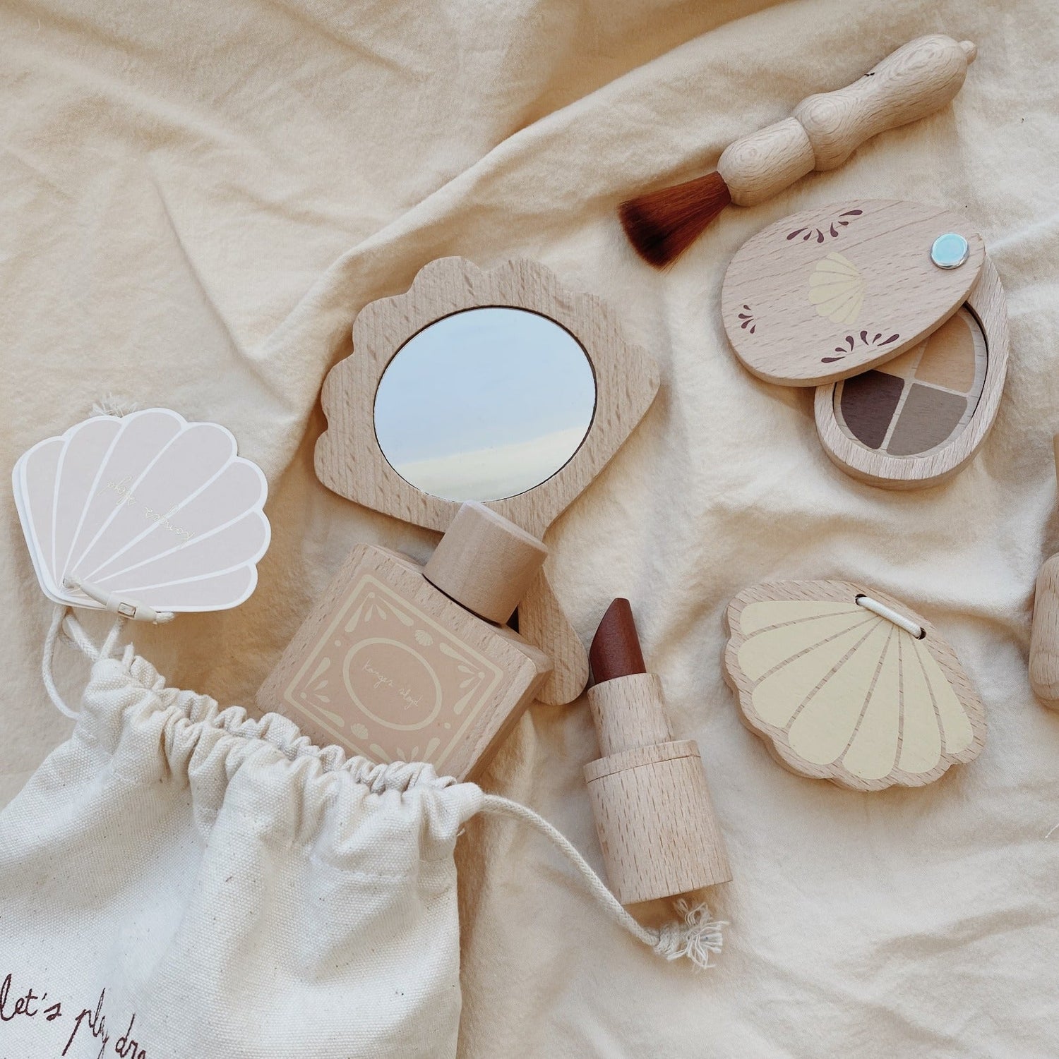 Schminkset aus Holz &quot;Beauty Set&quot; - little something