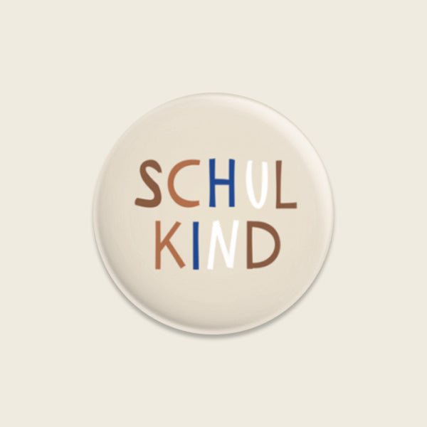 Schulkind Button Pin - little something