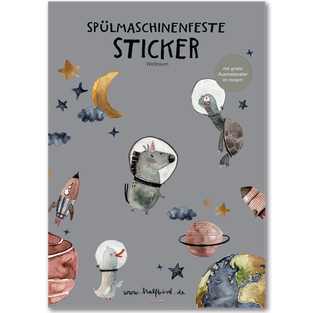 Spülmaschinenfeste Sticker - little something